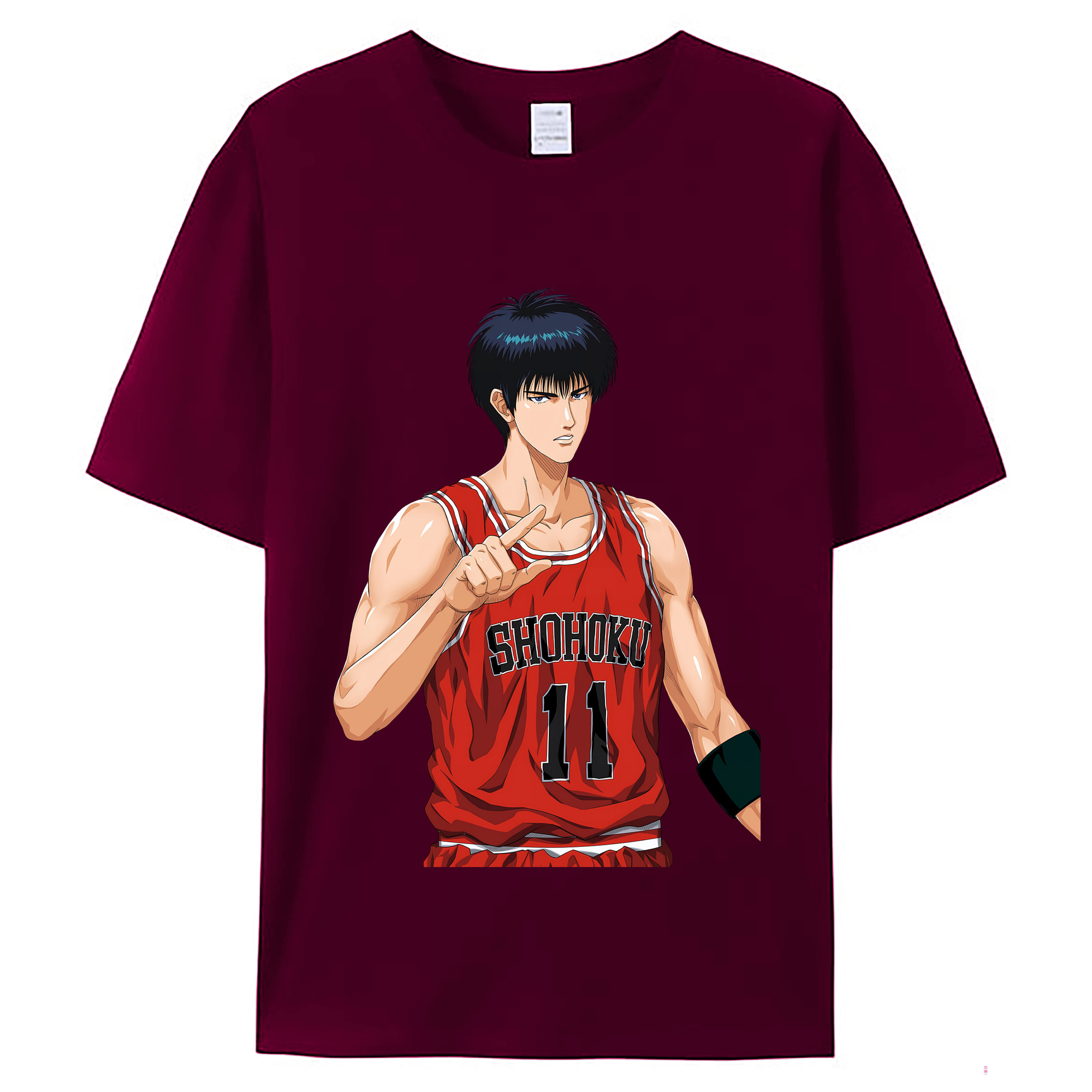（画像用） SLAM DUNK／スラムダンク レディースカジュアルプリントTシャツ（綿100％）